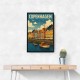 Copenhagen Travel Poster 1 Wall Art Copenhagen Travel Poster 1 Wall Art