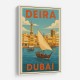 Deira Dubai Travel Poster 1 Wall Art Deira Dubai Travel Poster 1 Wall Art