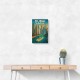 Dubai Marina Skyline Travel Style Poster Wall Art