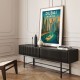 Dubai Marina Skyline Travel Style Poster Wall Art