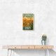 Florence Italy Travel Poster Featuring Ponte Vecchio Poster Wall Art Florence Italy Travel Poster Featuring Ponte Vecchio Poster Wall Art
