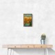 Florence Italy Travel Poster Featuring Ponte Vecchio Poster Wall Art Florence Italy Travel Poster Featuring Ponte Vecchio Poster Wall Art