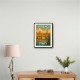 Florence Italy Travel Poster Featuring Ponte Vecchio Poster Wall Art Florence Italy Travel Poster Featuring Ponte Vecchio Poster Wall Art