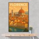 Florence Italy Travel Poster Wall Art