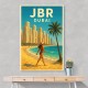 JBR Dubai Travel Poster Wall Art