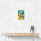 JBR Dubai Travel Poster Wall Art