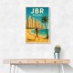 JBR Dubai Travel Poster Wall Art