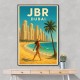 JBR Dubai Travel Poster Wall Art