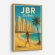 JBR Dubai Travel Poster Wall Art