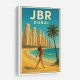 JBR Dubai Travel Poster Wall Art