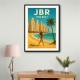 JBR Dubai Travel Poster Wall Art