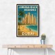 Jumeriah Beach Residence Travel Poster 1 Wall Art
