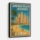 Jumeriah Beach Residence Travel Poster 1 Wall Art
