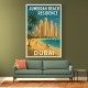 Jumeriah Beach Residence Travel Poster 1 Wall Art