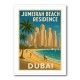 Jumeriah Beach Residence Travel Poster 1 Wall Art