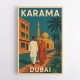 Karama Dubai Poster 2 Wall Art