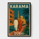 Karama Dubai Poster 2 Wall Art