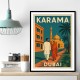 Karama Dubai Poster 2 Wall Art