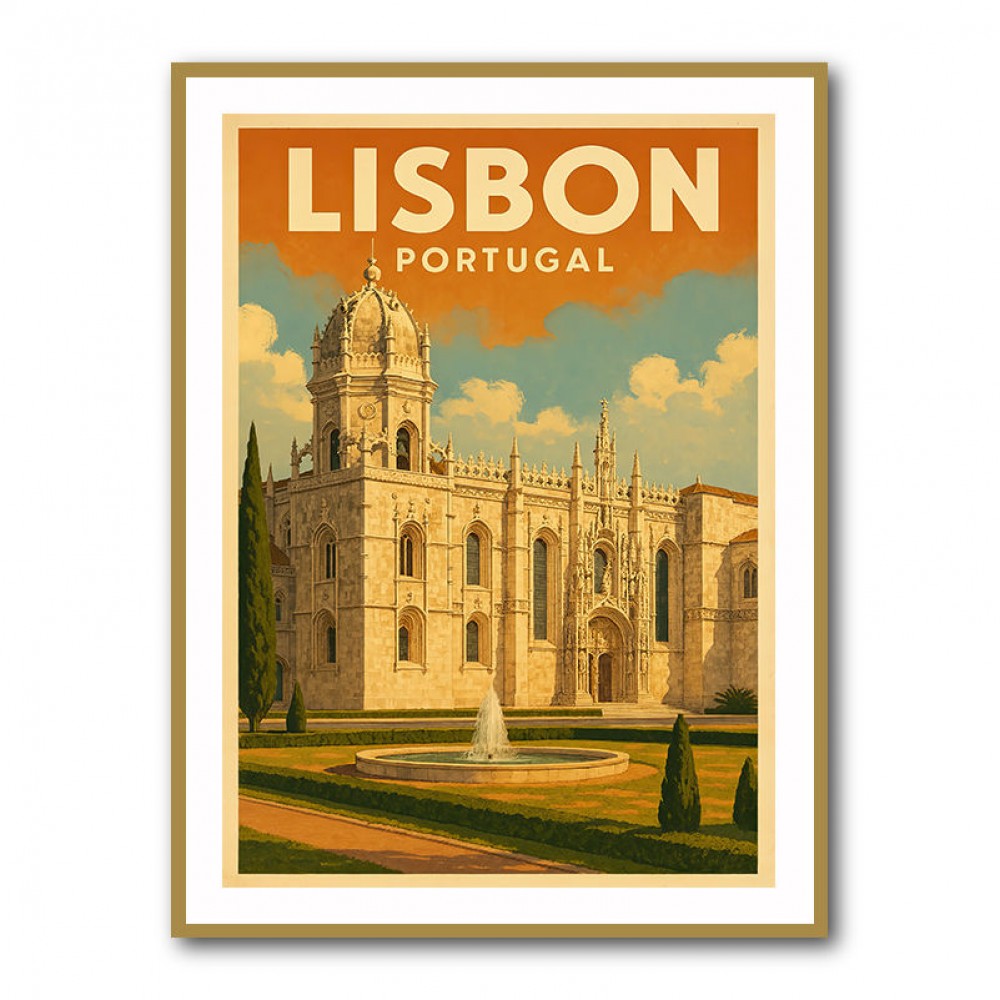 Lisbon Travel Poster 2 Wall Art Lisbon Travel Poster 2 Wall Art