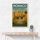 Monaco Casino Travel Poster Wall Art Monaco Casino Travel Poster Wall Art