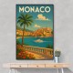 Monaco Travel Poster Wall Art Monaco Travel Poster Wall Art