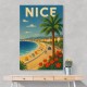 Nice France Travel Poster 1 Wall Art