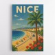 Nice France Travel Poster 1 Wall Art
