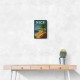 Nice France Travel Poster 1 Wall Art