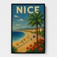 Nice France Travel Poster 1 Wall Art