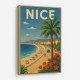 Nice France Travel Poster 1 Wall Art