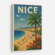 Nice France Travel Poster 1 Wall Art