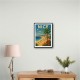 Nice France Travel Poster 1 Wall Art