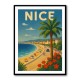 Nice France Travel Poster 1 Wall Art