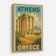 Olympian Zeus Greece Travel Poster 1 Wall Art Olympian Zeus Greece Travel Poster 1 Wall Art