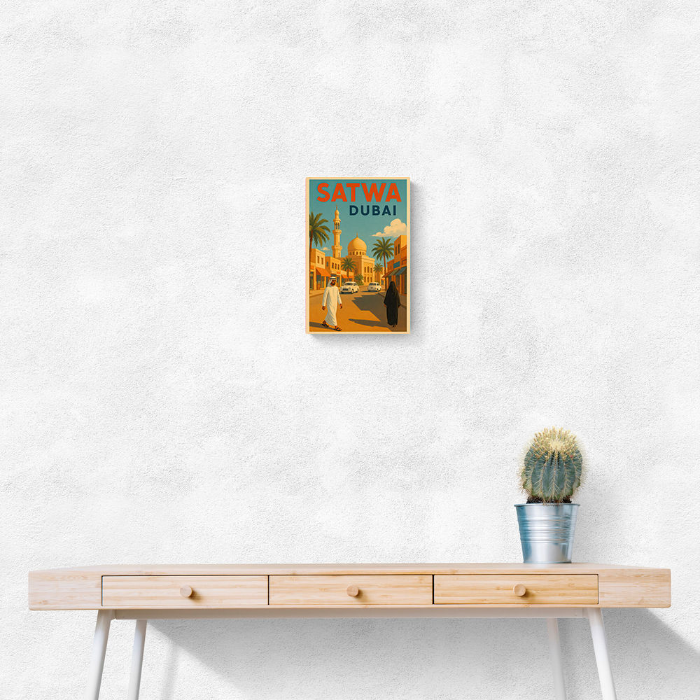 Satwa Dubai Poster Wall Art