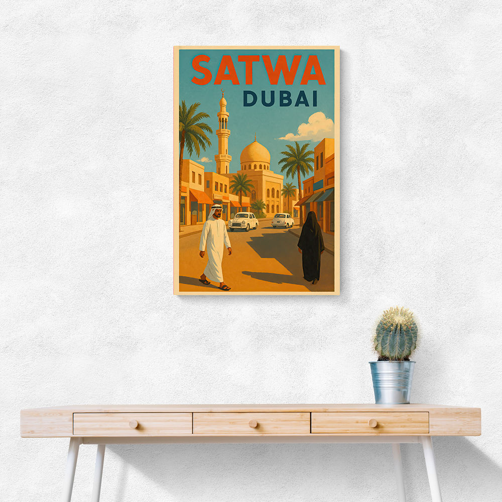 Satwa Dubai Poster Wall Art