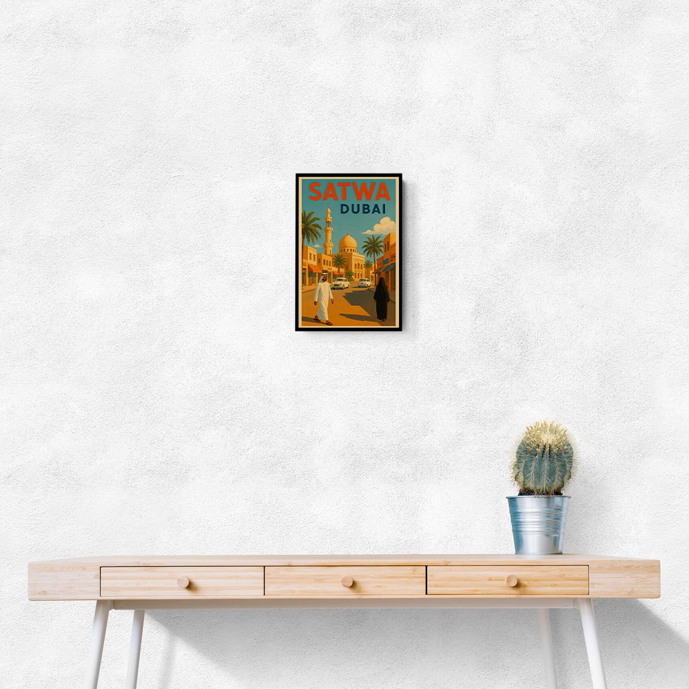 Satwa Dubai Poster Wall Art