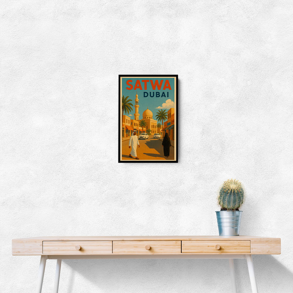 Satwa Dubai Poster Wall Art