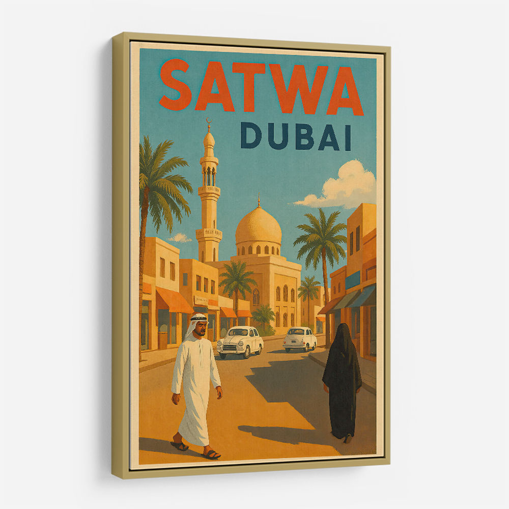 Satwa Dubai Poster Wall Art