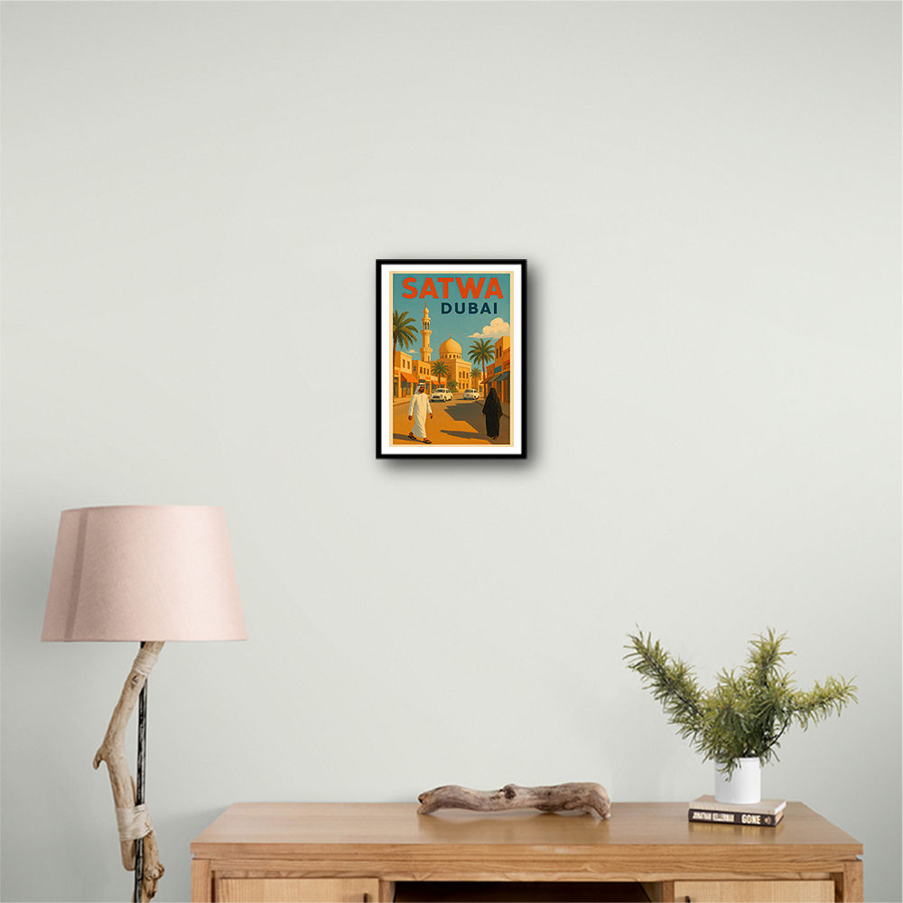 Satwa Dubai Poster Wall Art