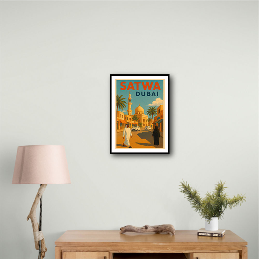 Satwa Dubai Poster Wall Art
