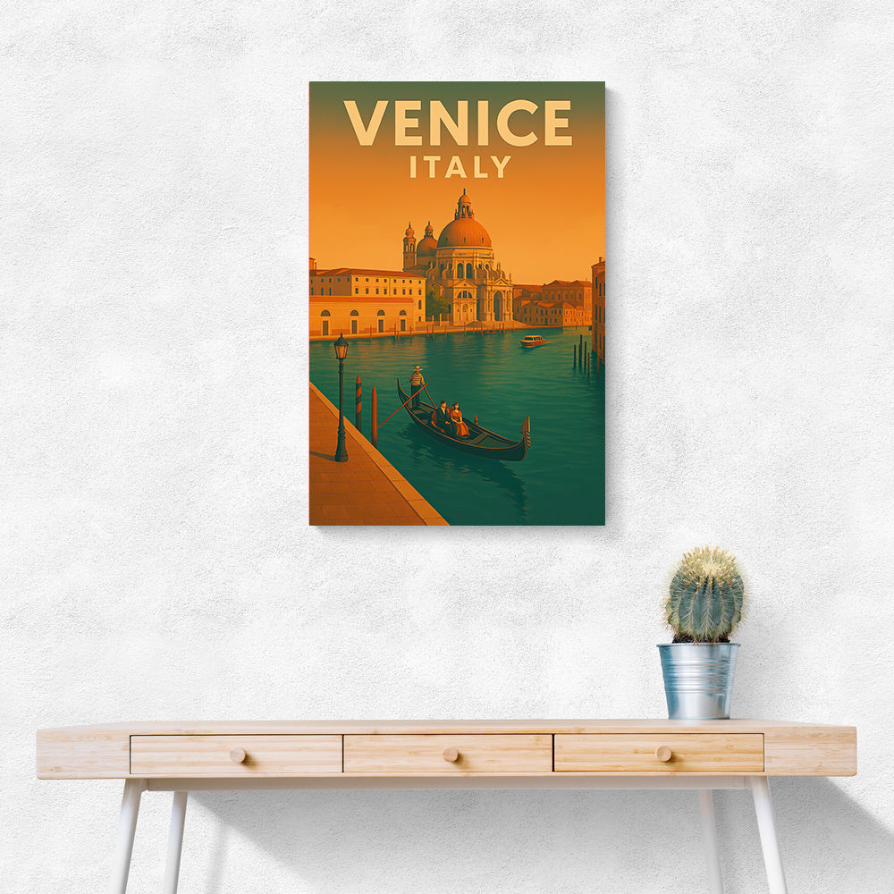 Venice Italy Travel Poster Wall Art