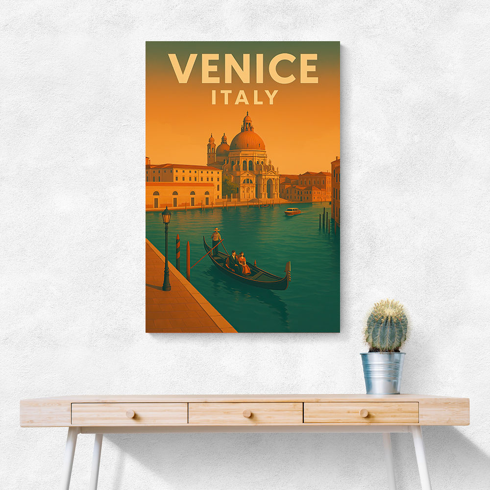 Venice Italy Travel Poster Wall Art