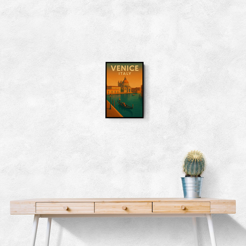 Venice Italy Travel Poster Wall Art