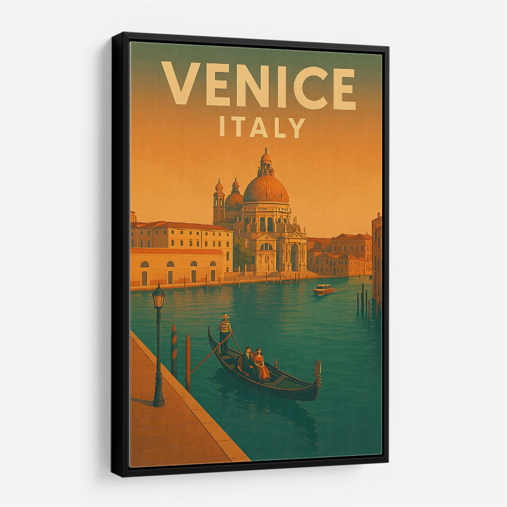 Venice Italy Travel Poster Wall Art