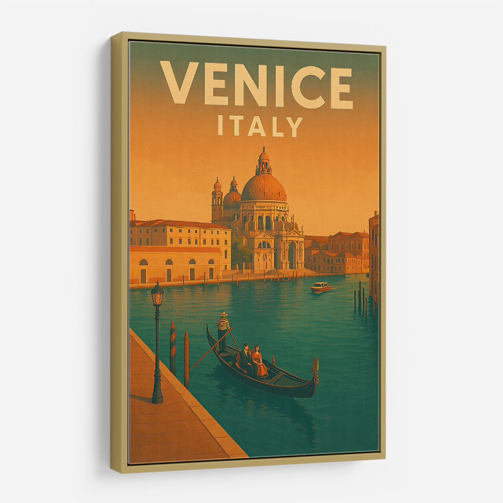 Venice Italy Travel Poster Wall Art