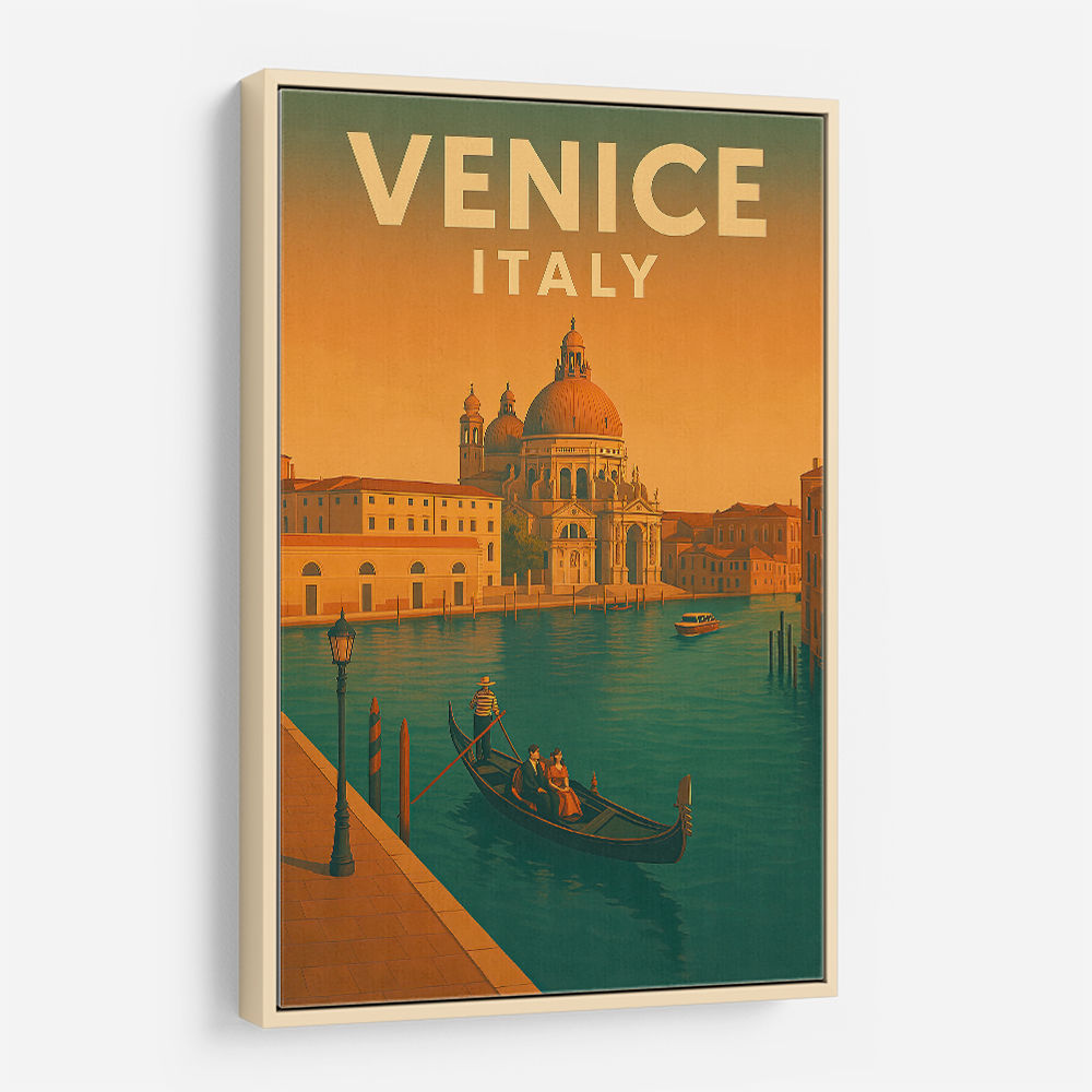 Venice Italy Travel Poster Wall Art
