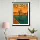 Venice Italy Travel Poster Wall Art