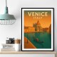 Venice Italy Travel Poster Wall Art