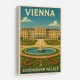 Vienna Schönbrunn Palace Travel Poster 1 Wall Art Vienna Schönbrunn Palace Travel Poster 1 Wall Art